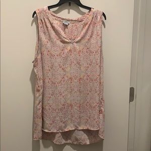 Dressy sleeveless top
